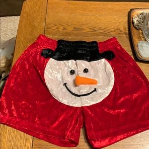 Snowman Pajama Boxer shorts